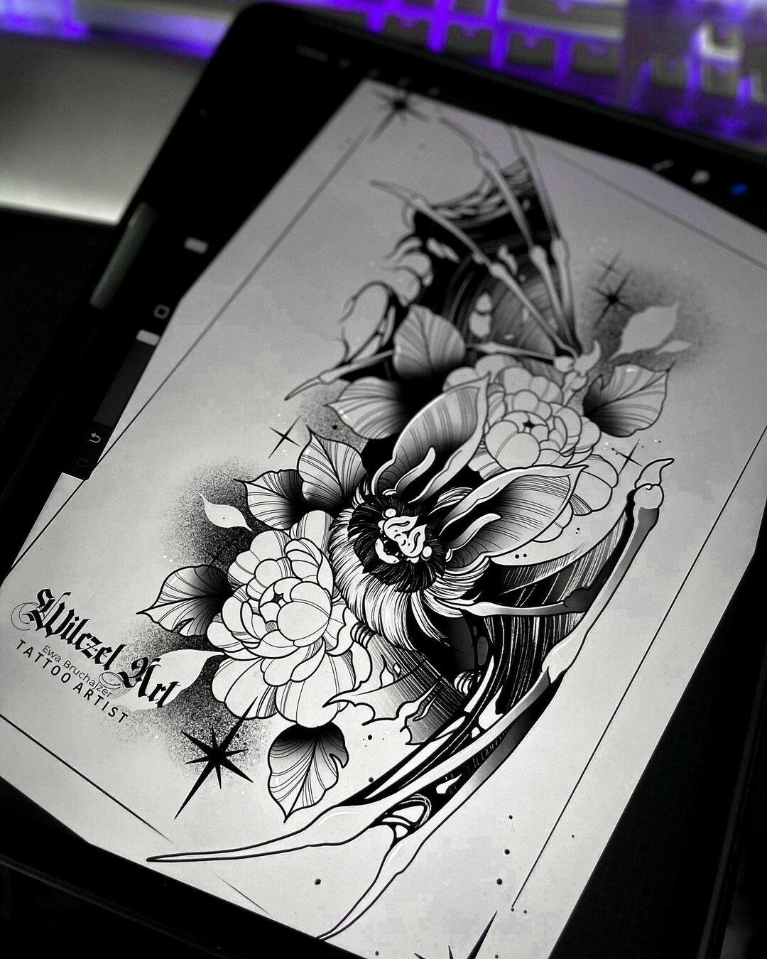 Inksearch tattoo Wilczeł