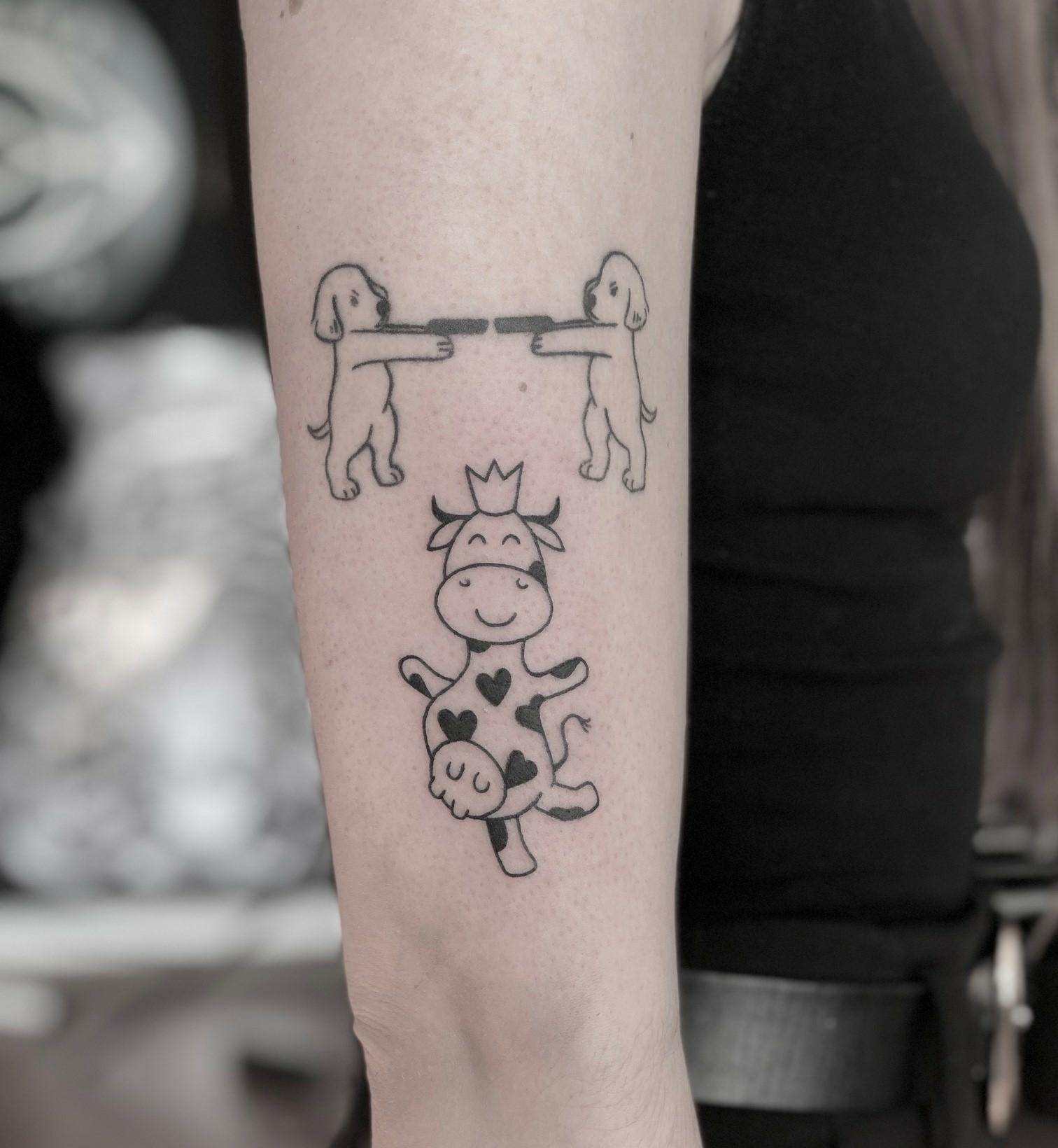 Inksearch tattoo Smok w herbacie