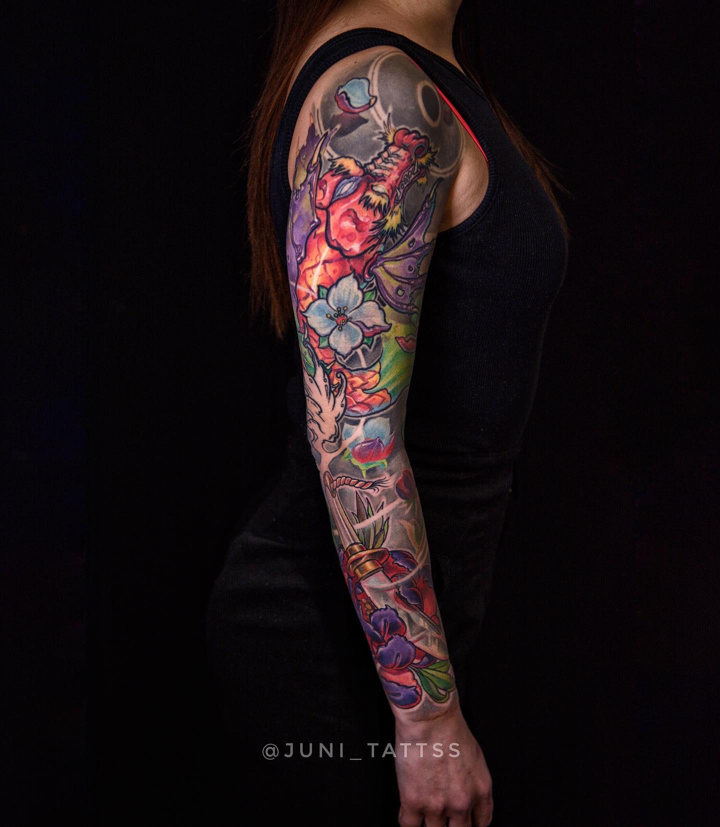 Inksearch tattoo Oleksandr - Juni Tattss