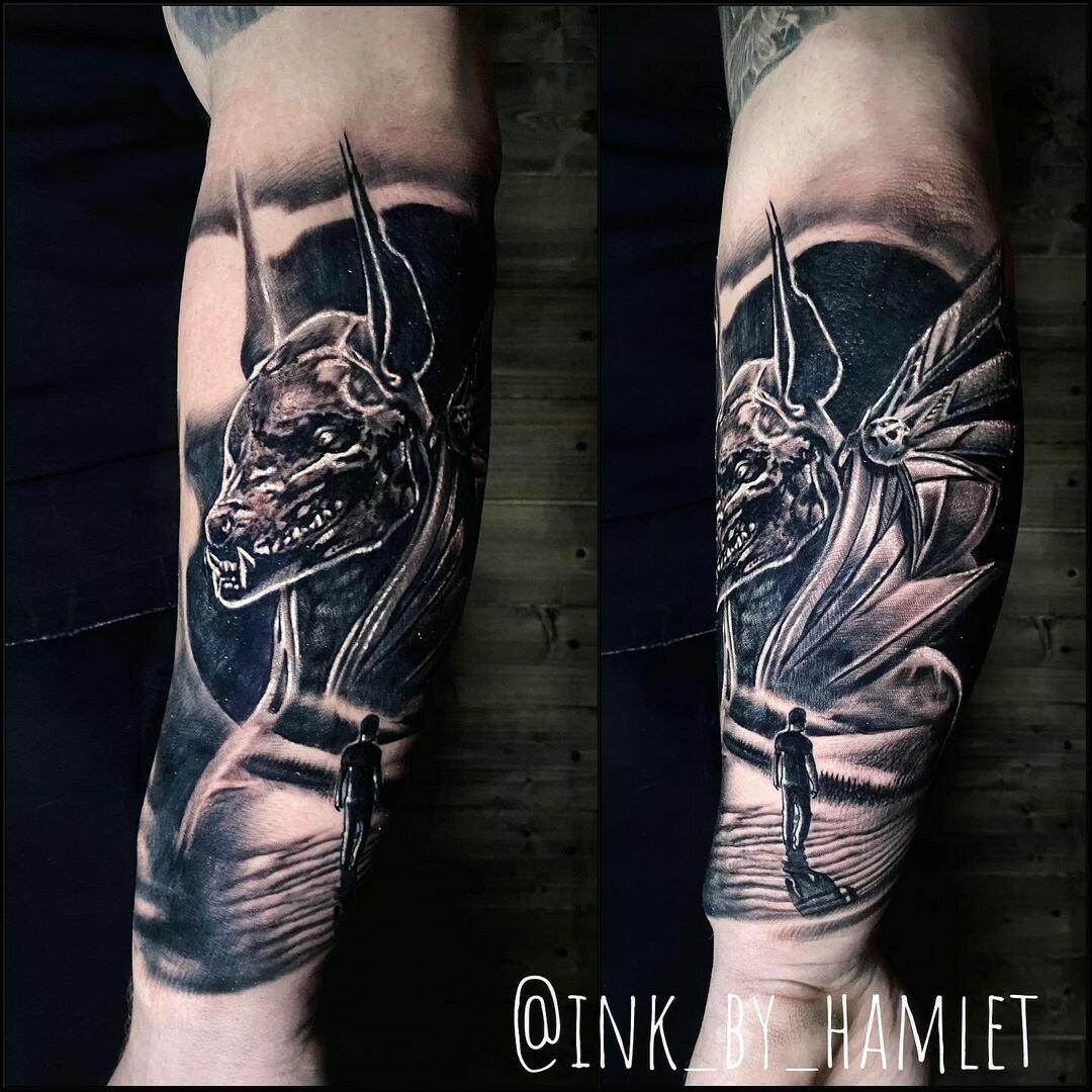 Inksearch tattoo Hamlet