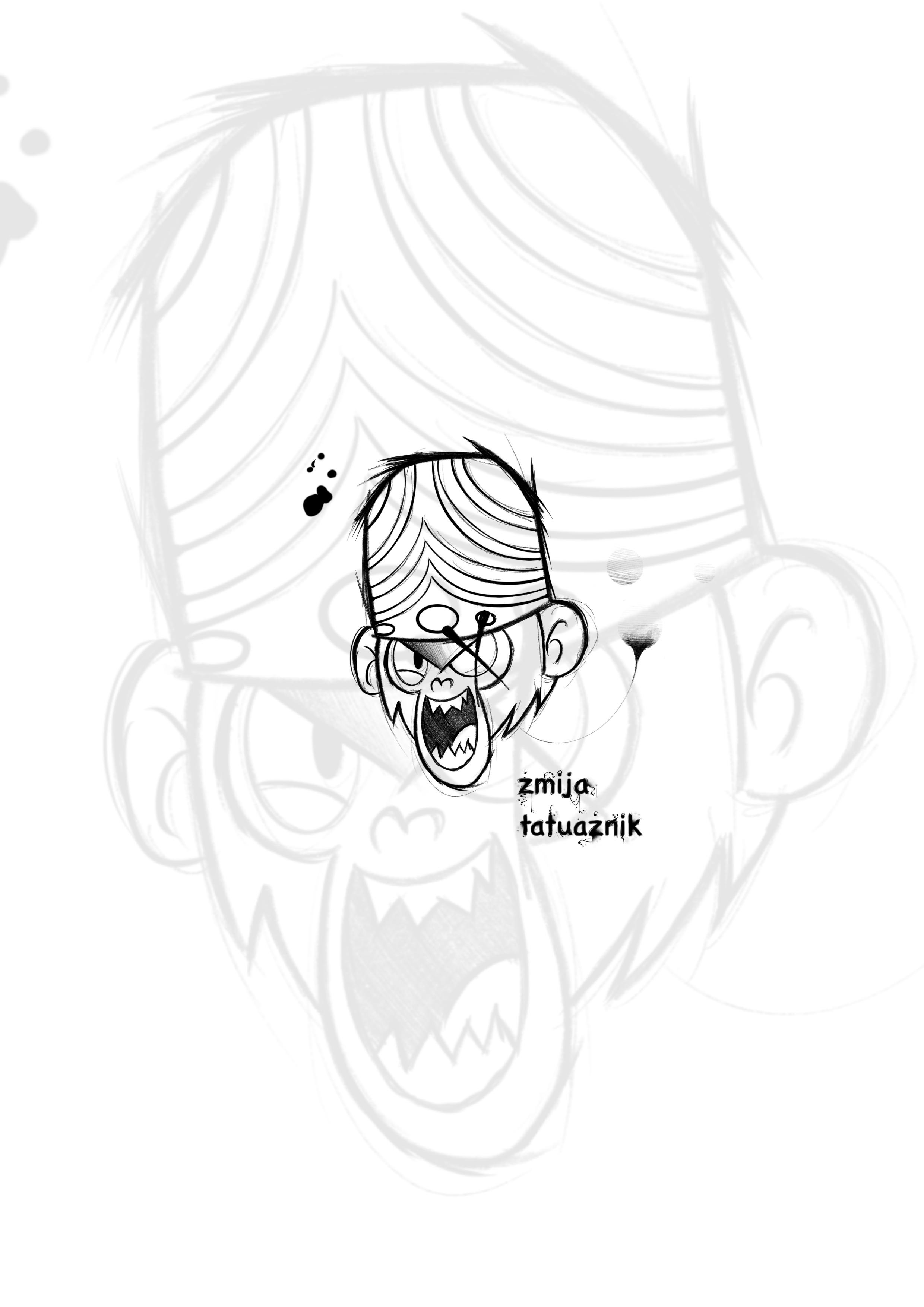 Inksearch tattoo Żmija Tatuażnik