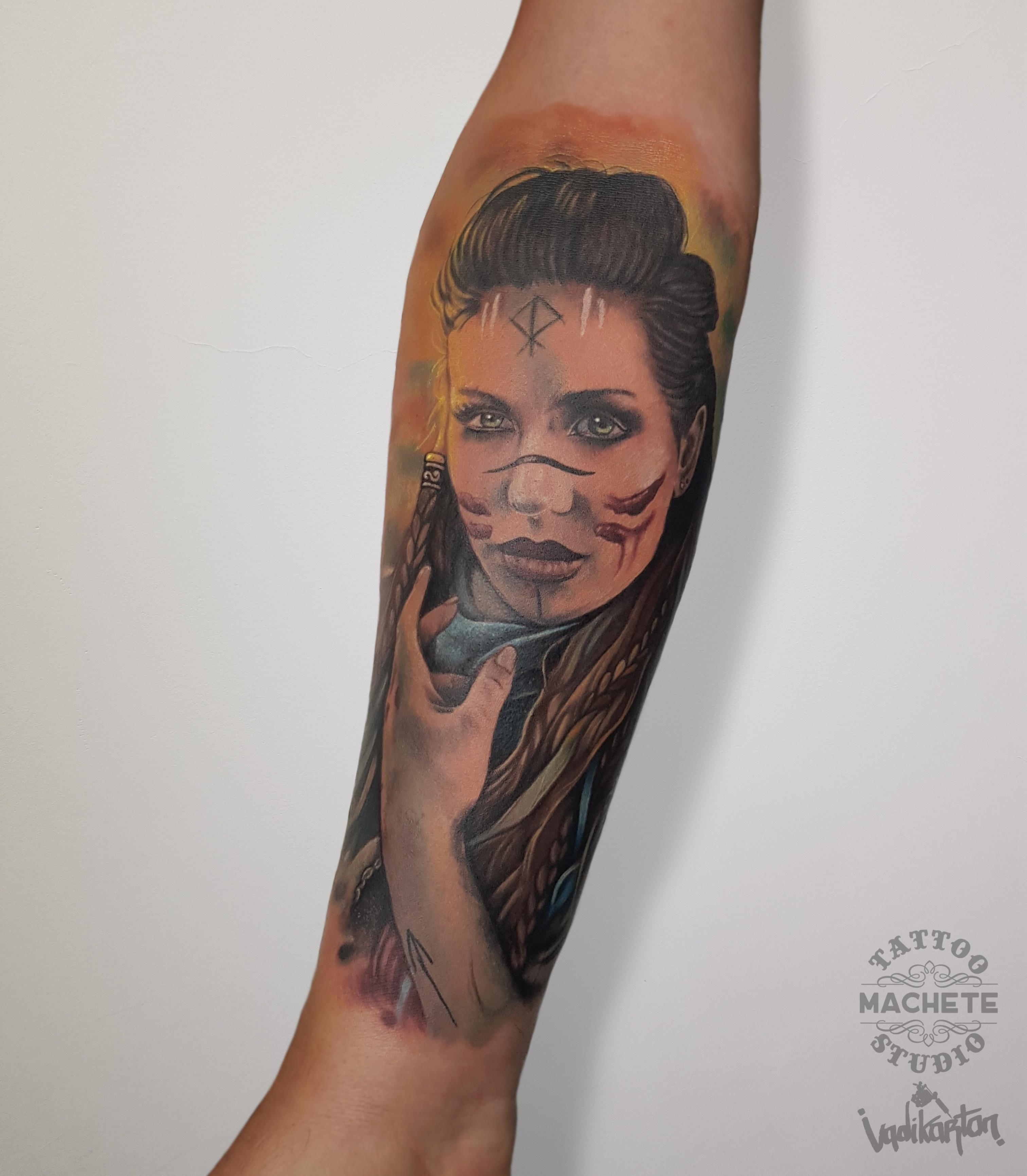 Inksearch tattoo Machete Tattoo Gdynia