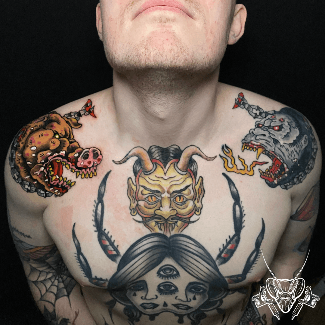 Inksearch tattoo Modliszka Studio Tatuażu