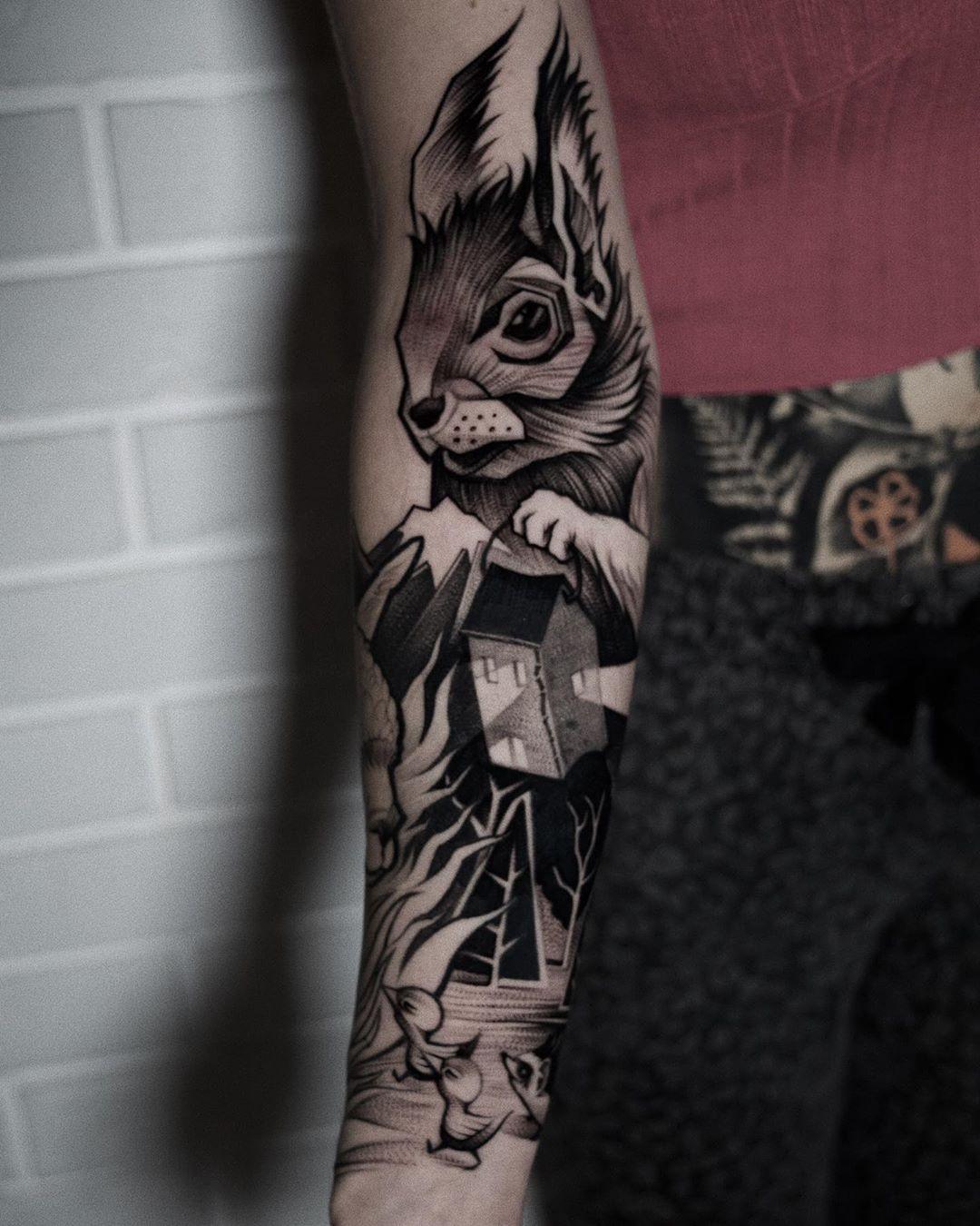 Inksearch tattoo Patryk Chybowski (Boski Tattoo)