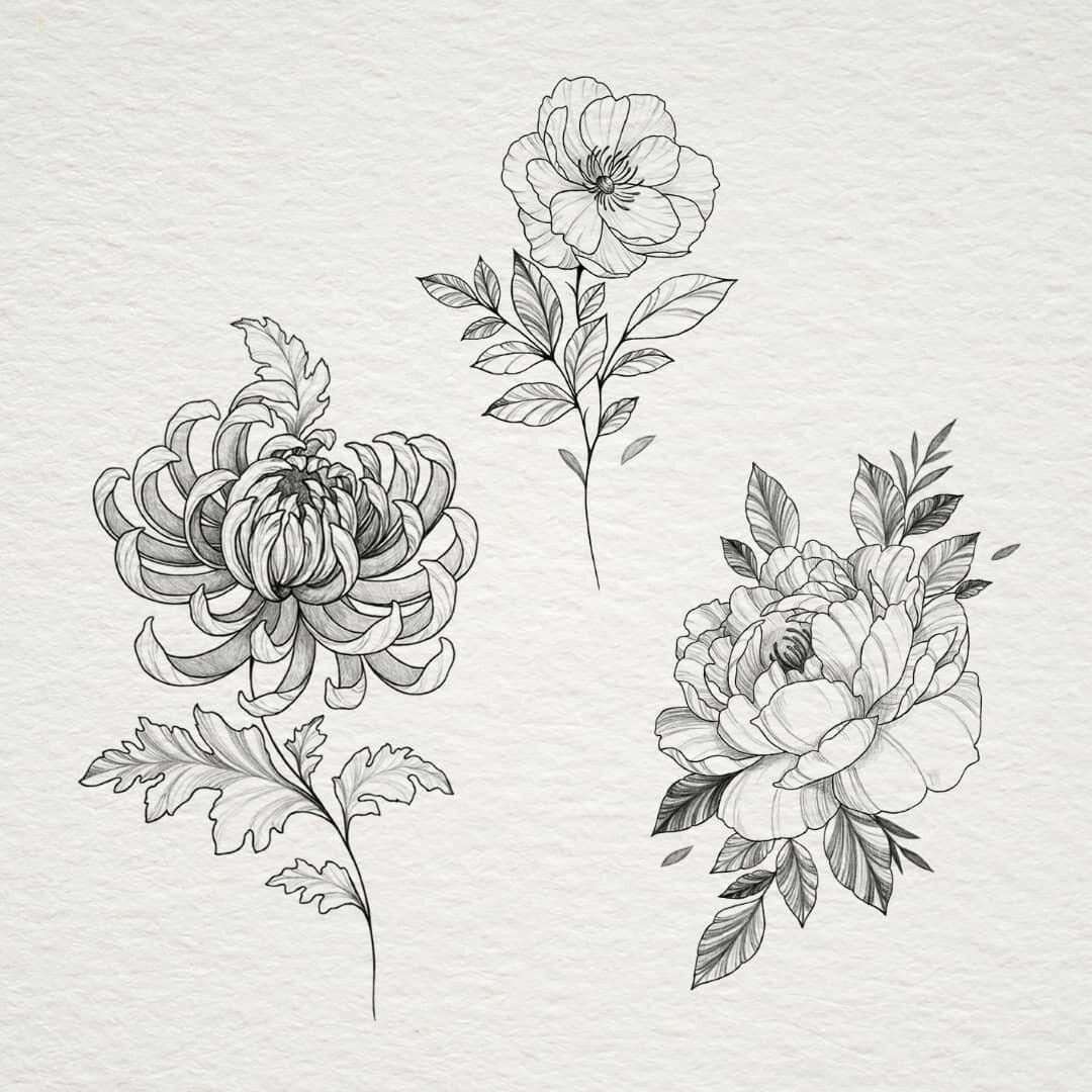 Inksearch tattoo Forsycja_tattoo