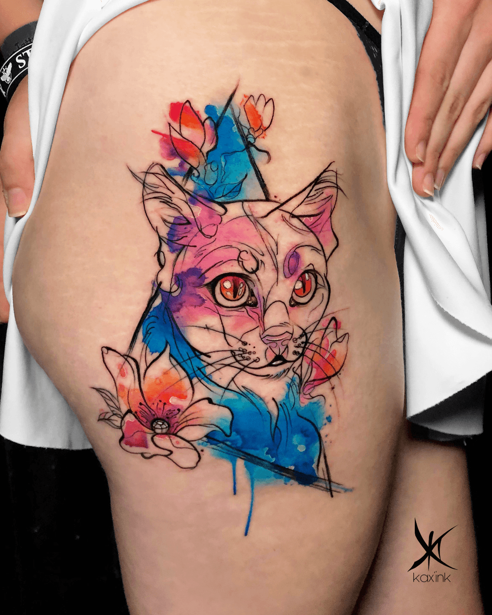 Inksearch tattoo Kax Ink