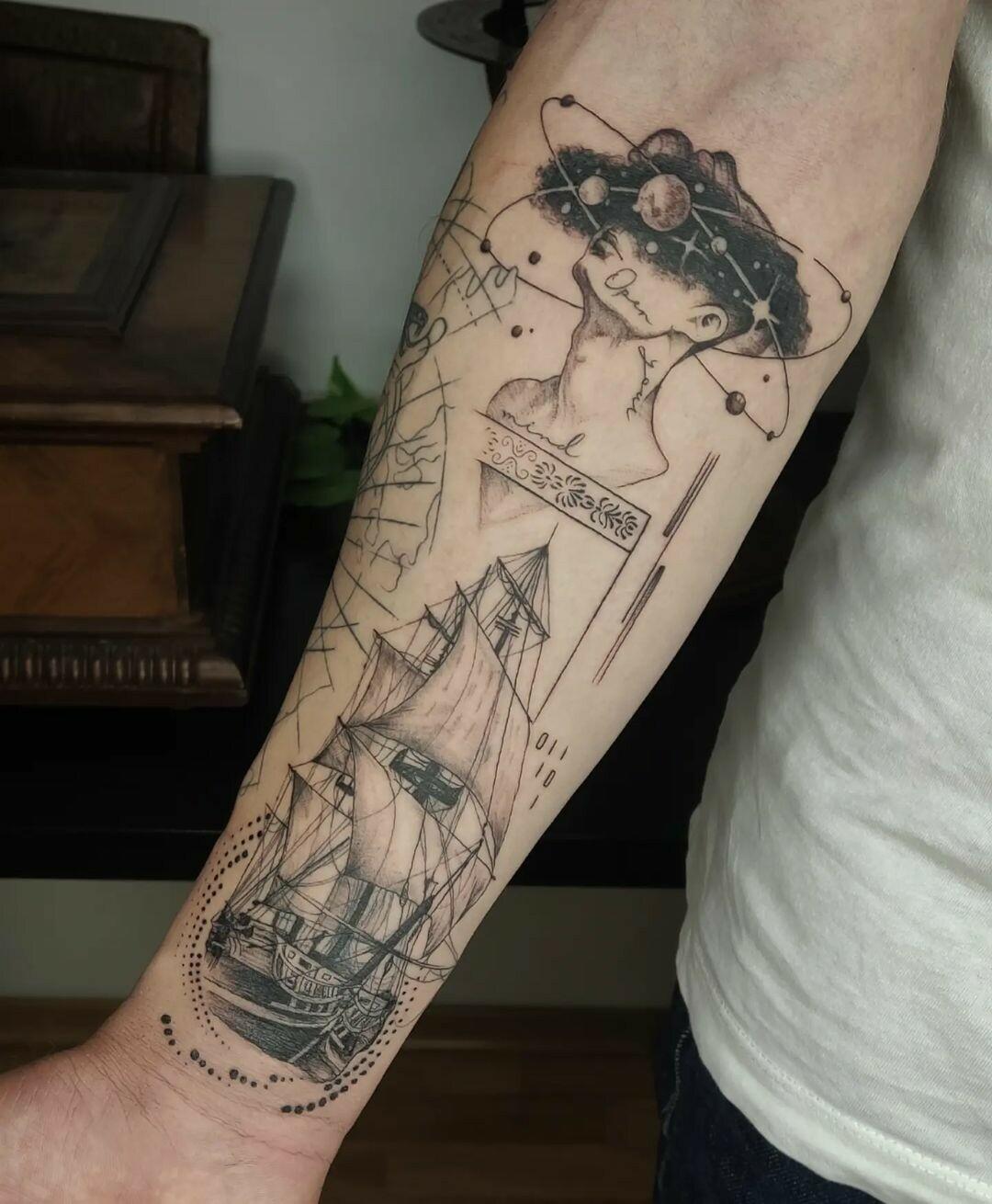 Inksearch tattoo Bizon tattoo