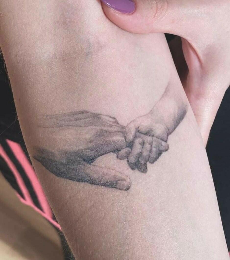 Inksearch tattoo Baba na Rowerze Tattoo