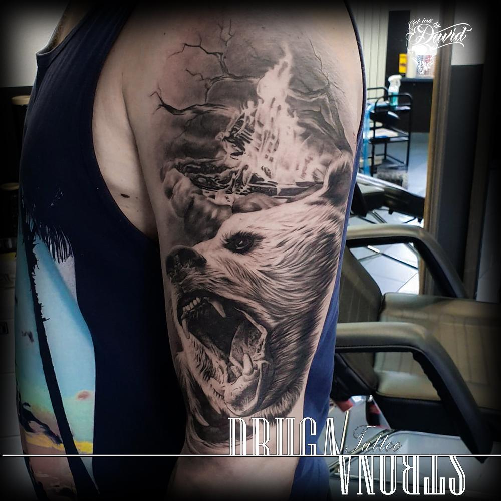 Inksearch tattoo Dawid "Fanatyk" Grzybowski