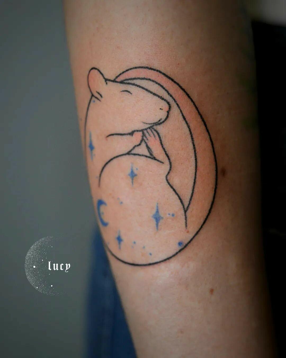 Inksearch tattoo Lucy_handpoke