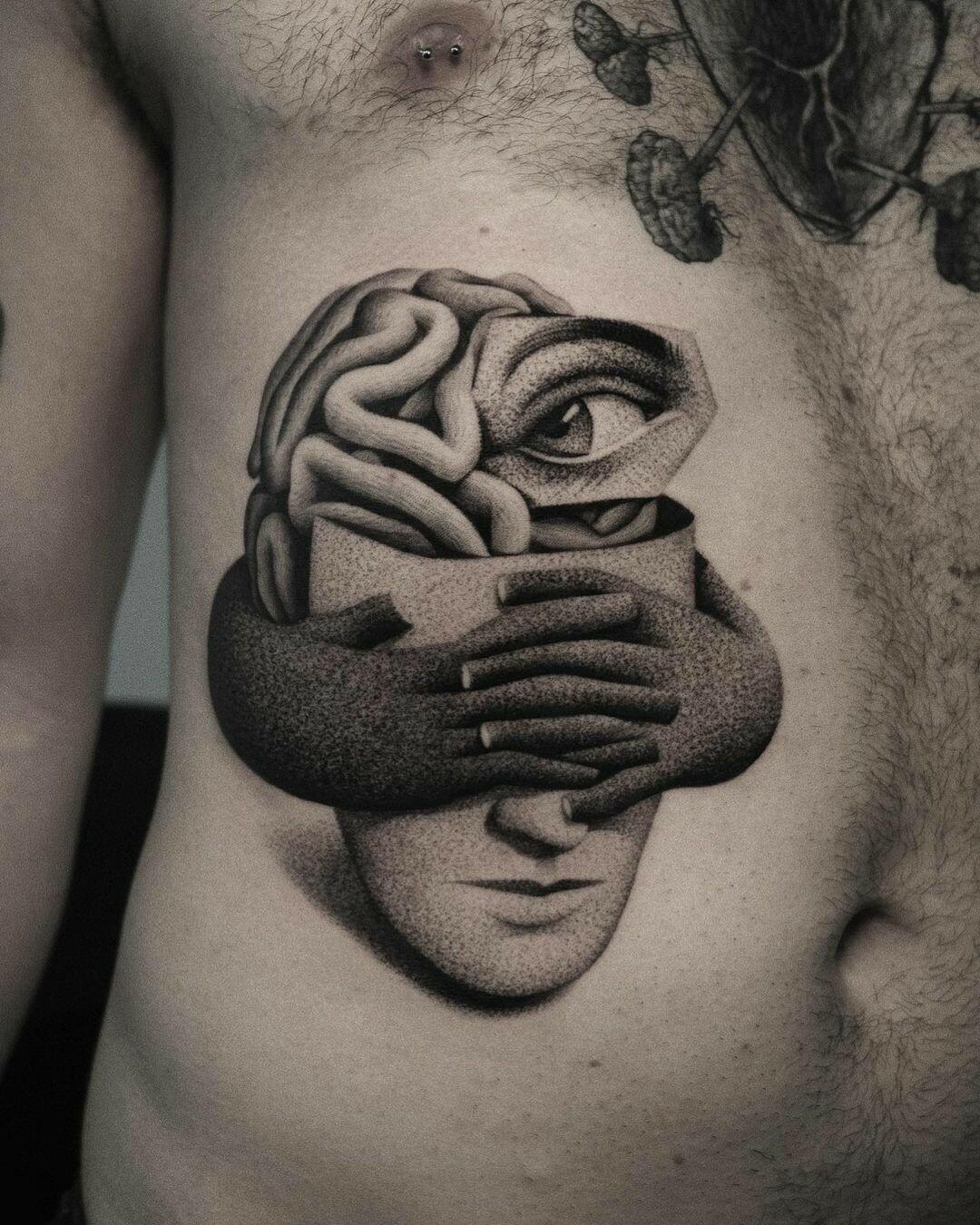 Inksearch tattoo Patryk Chybowski (Boski Tattoo)