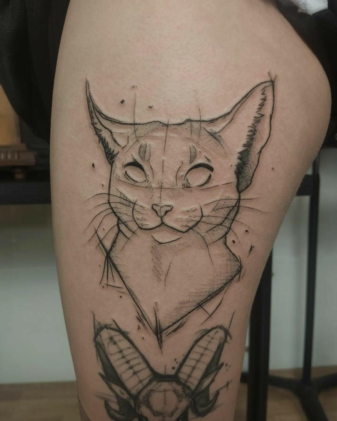 Inksearch tattoo Bizon tattoo