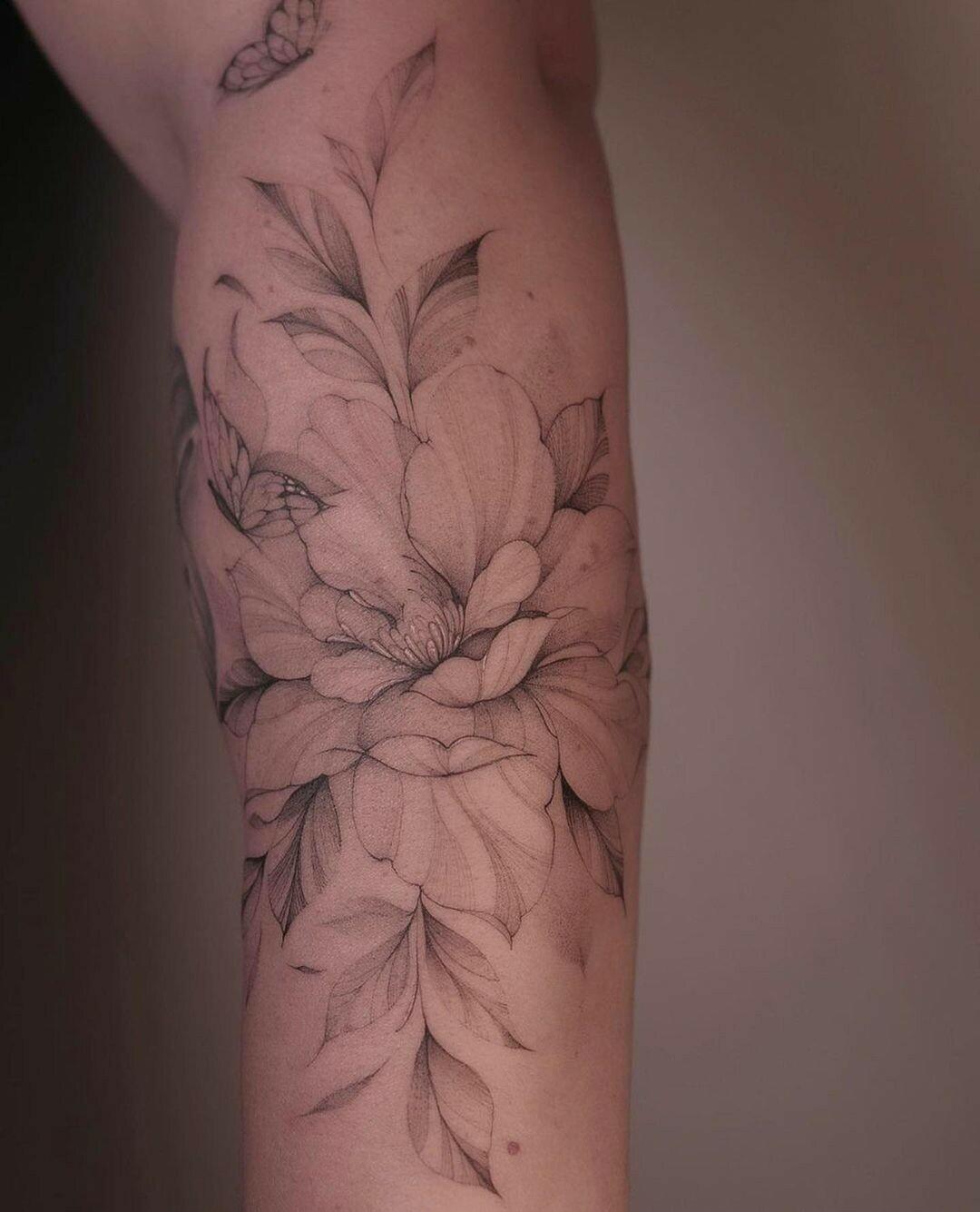 Inksearch tattoo Baba na Rowerze Tattoo