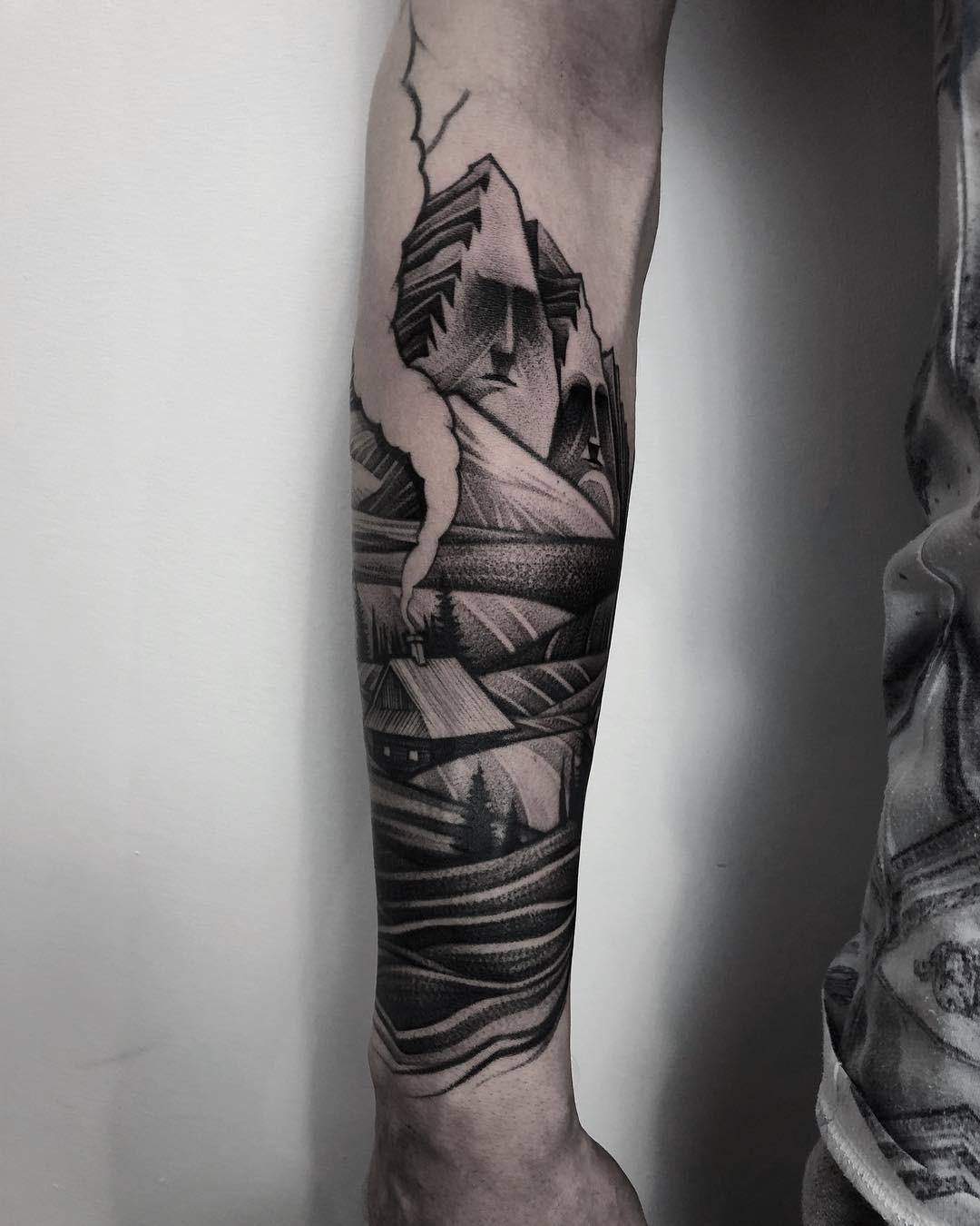 Inksearch tattoo Patryk Chybowski (Boski Tattoo)