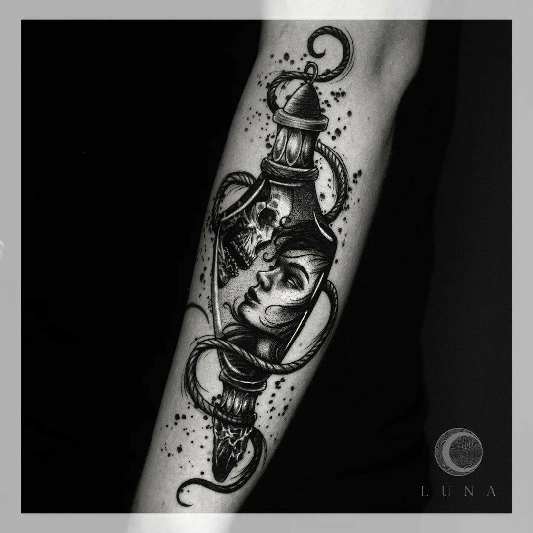 Inksearch tattoo luna tattoo