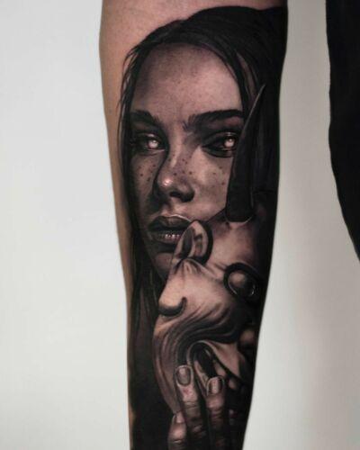 Kinky Needle Tattoo inksearch tattoo