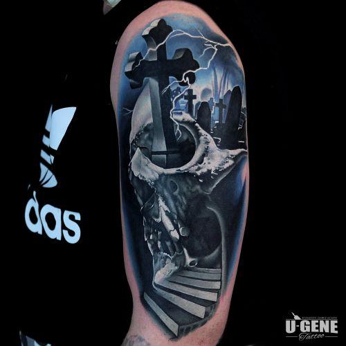 U-Gene Tattoo inksearch tattoo