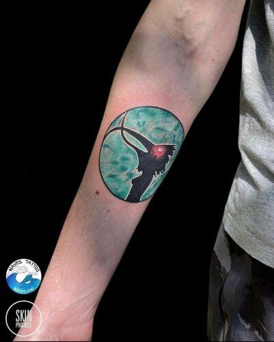 Chamski kontur inksearch tattoo