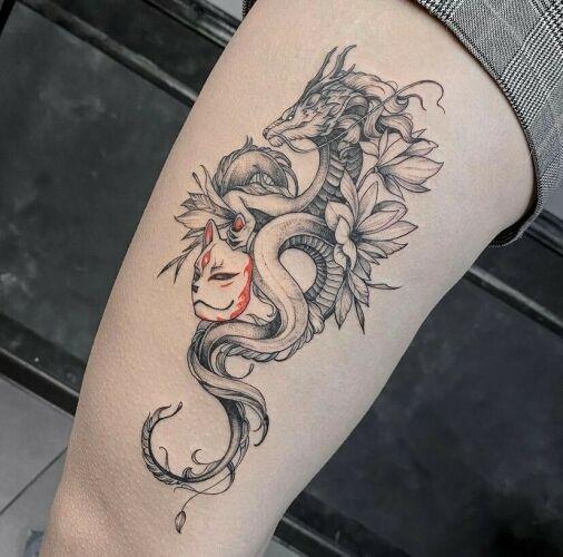 Mona Lisa Tattoo Kraków inksearch tattoo