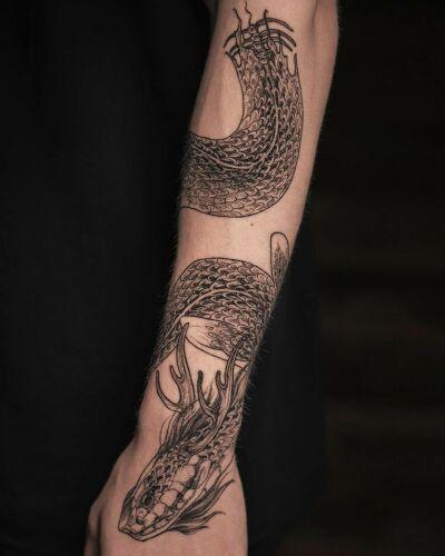 Horyzont inksearch tattoo