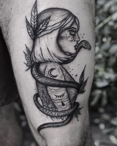 Emanuela Latoszek 🌙 The Sacred Touch ⚜️ inksearch tattoo