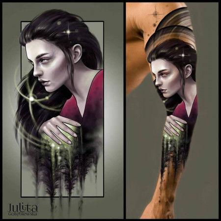 Julita Gołębiewska inksearch tattoo