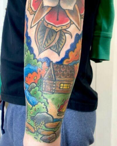 WoodMan Tattoo inksearch tattoo
