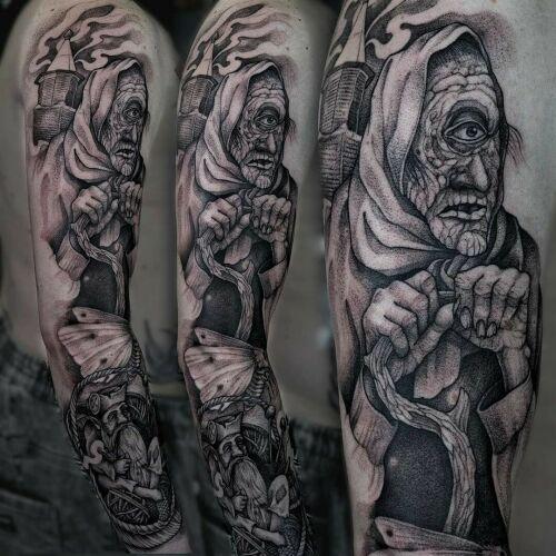 Leshy inksearch tattoo
