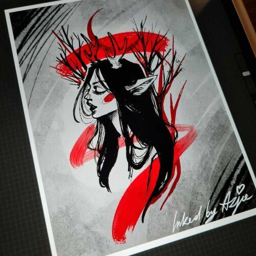 Azja inksearch tattoo