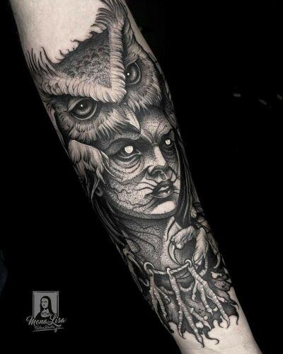 Mona Lisa Tattoo Bialystok inksearch tattoo