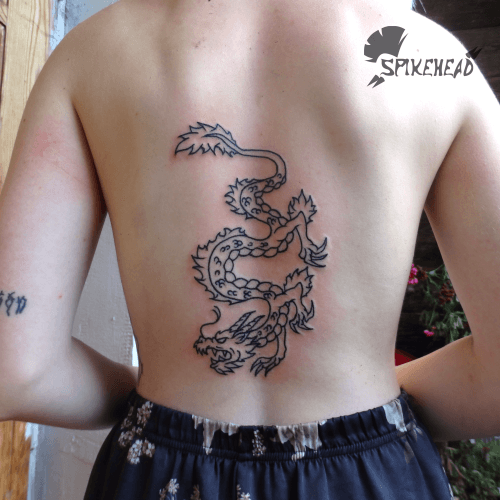 SPIKE HEAD inksearch tattoo