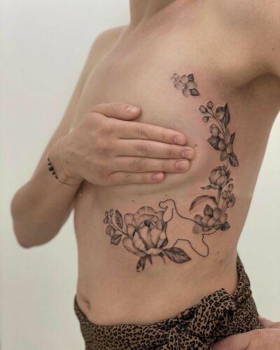 Viburnum_tattoo inksearch tattoo