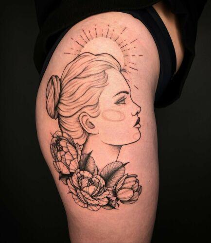 Kwiat Paproci Tattoo by Agnieszka Szneidrowska inksearch tattoo