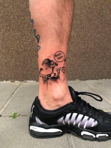 Nike tn tattoo best sale