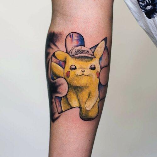 Eevee Morningstar inksearch tattoo