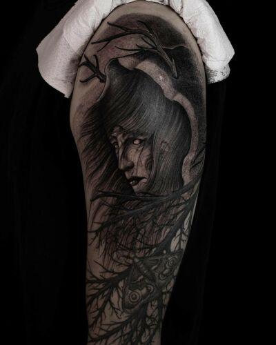 Blackcrowtattoo inksearch tattoo