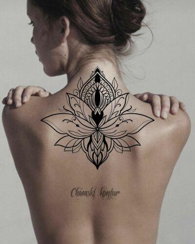 Chamski kontur inksearch tattoo