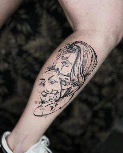 Kuharska inksearch tattoo