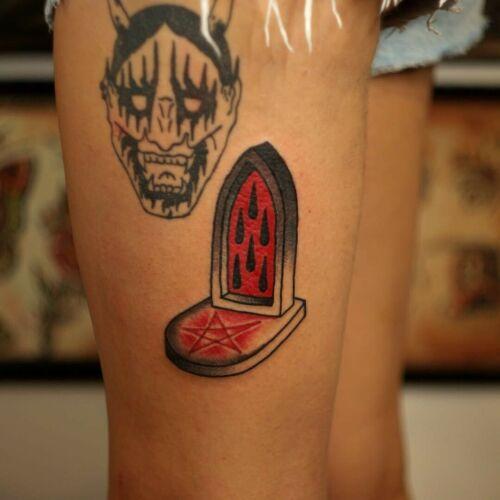 SPIKE HEAD inksearch tattoo