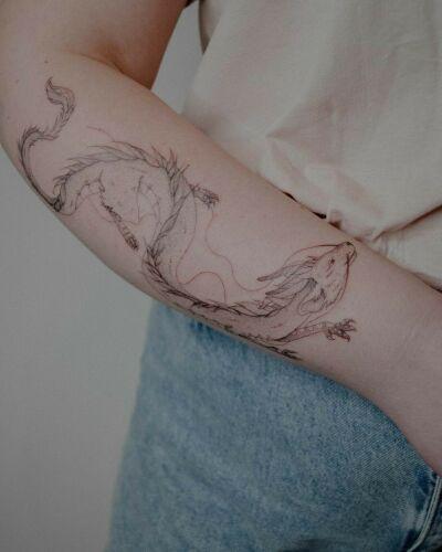 Da Vinci’s Fox Tattoo inksearch tattoo