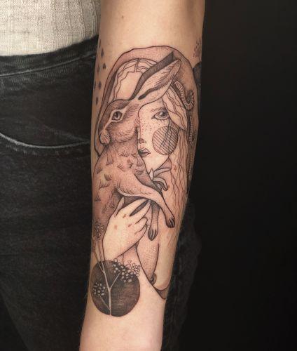Aleksandra Wieczorkiewicz inksearch tattoo